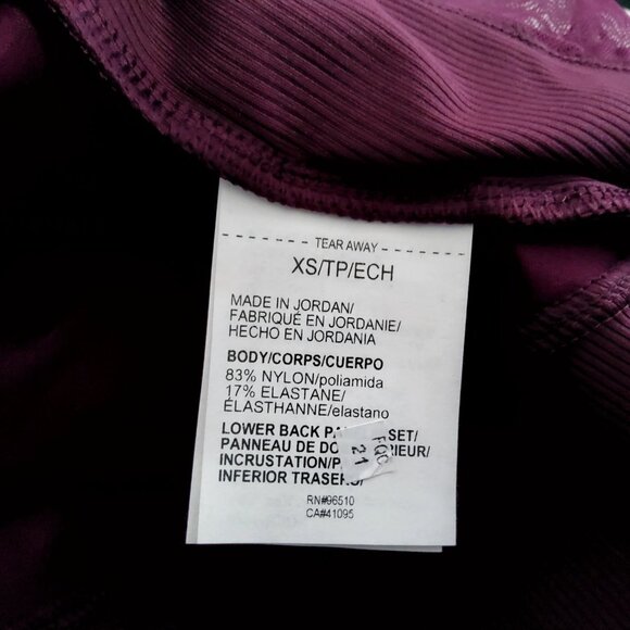 Under Armour Womens UA Meridian Fitted Jacket XS Plum Purple Polyester Blend - Picture 11 of 11